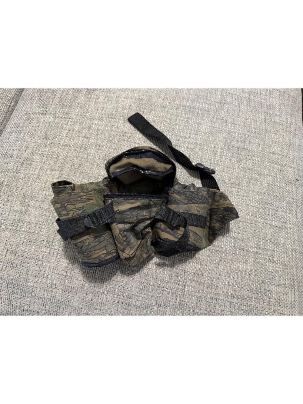 Vintage Trebark Camo Hunting Fanny Pack Waist Bag